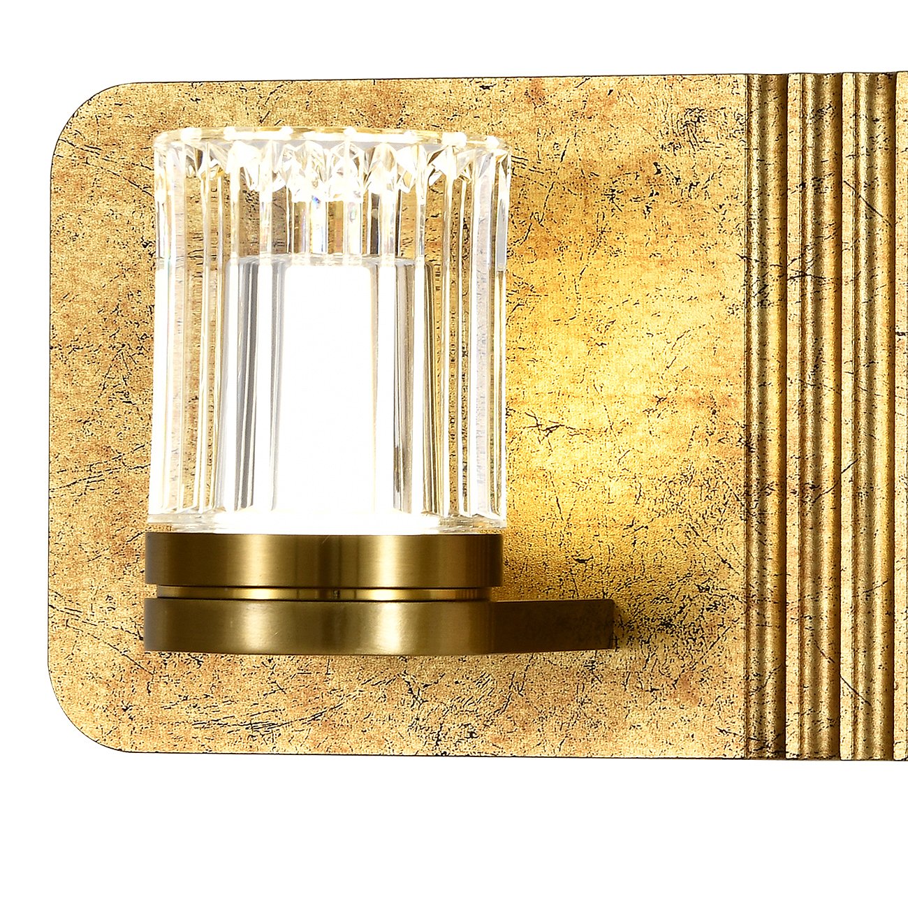 Настенный светильник Indigo Rilievo V000199L 14032/2W Gold