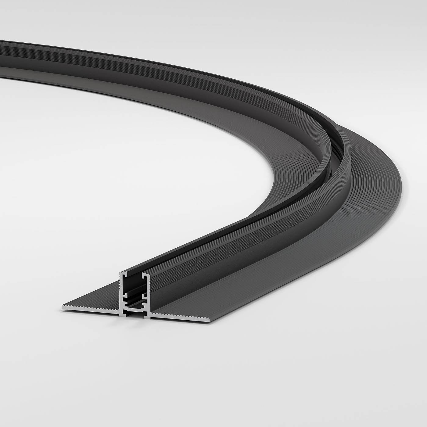 Шинопровод Elektrostandard Mini Magnetic Mini Magnetic Шинопровод под ГКЛ 12,5 мм (черный) (600?) 85219/00