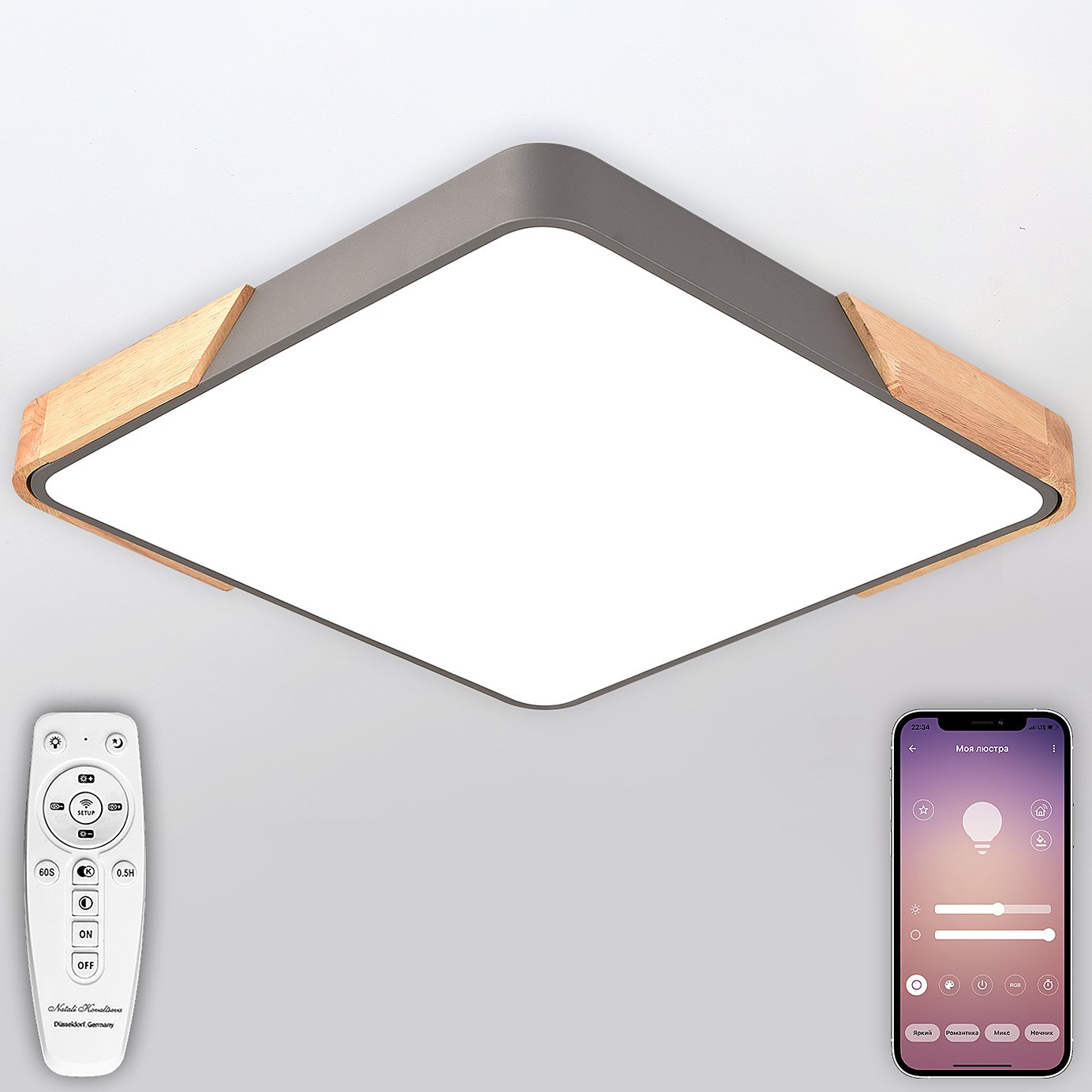 Светильник потолочный Natali Kovaltseva LED LAMPS 81413