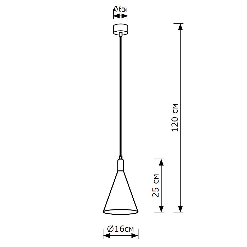 LH012094 Светильник подвесной LightHall Glaro LH012094