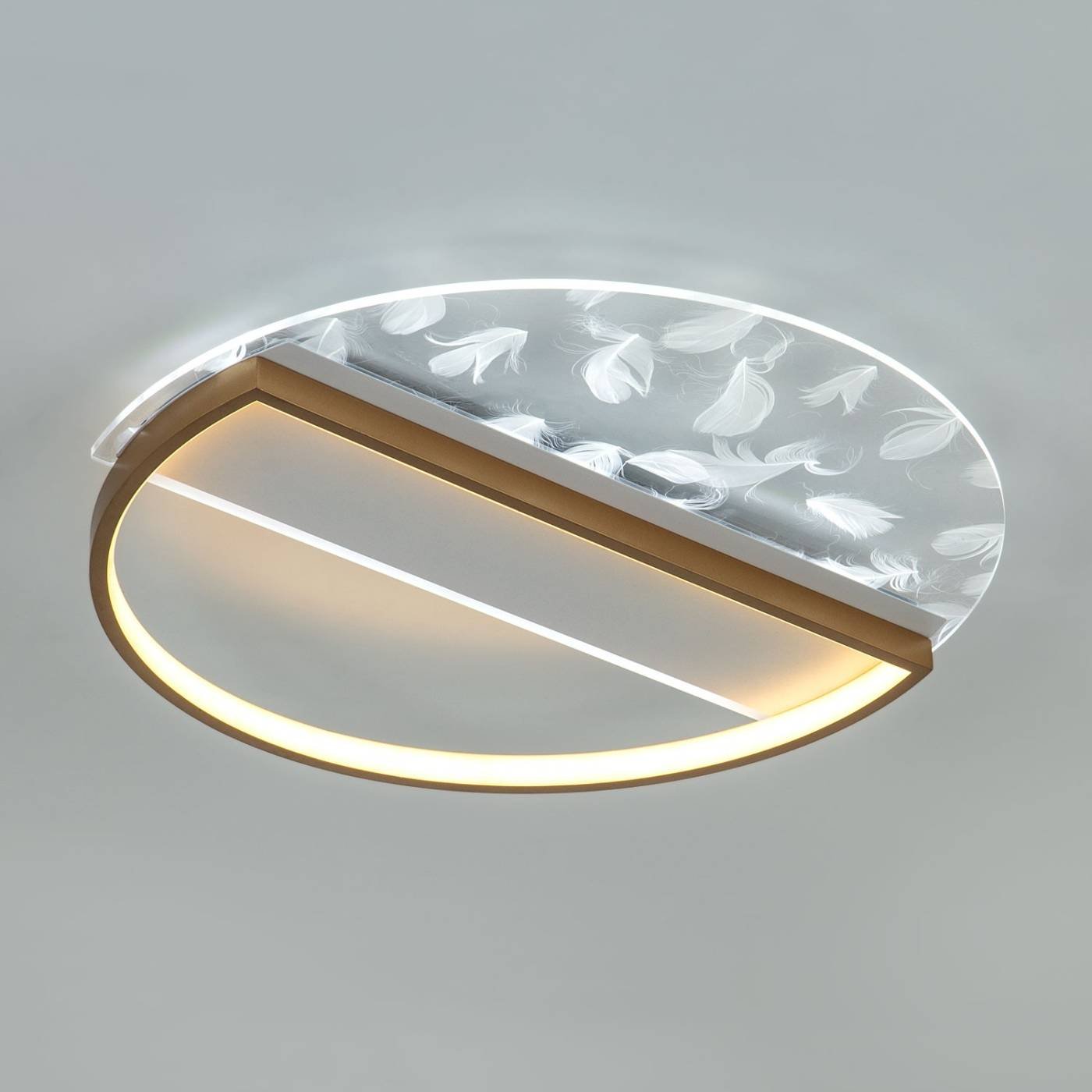 L1043-500 GD Потолочная люстра L LED4U L1043-500 GD