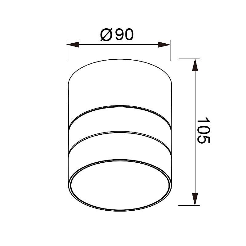 9100 Уличный настенный светильник Mantra Saler 9100