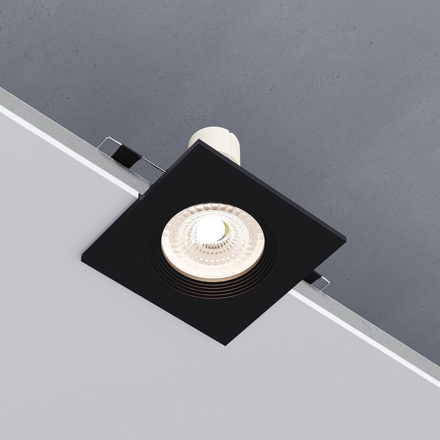 Встраиваемый светильник Elektrostandard City 25055/01 GU10 черный