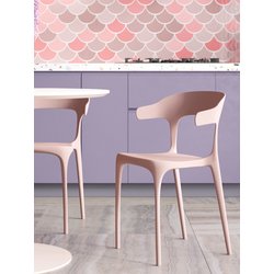 SL-7082 cream 90574 Стул пластиковый Stool Group Neo SL-7082 cream 90574
