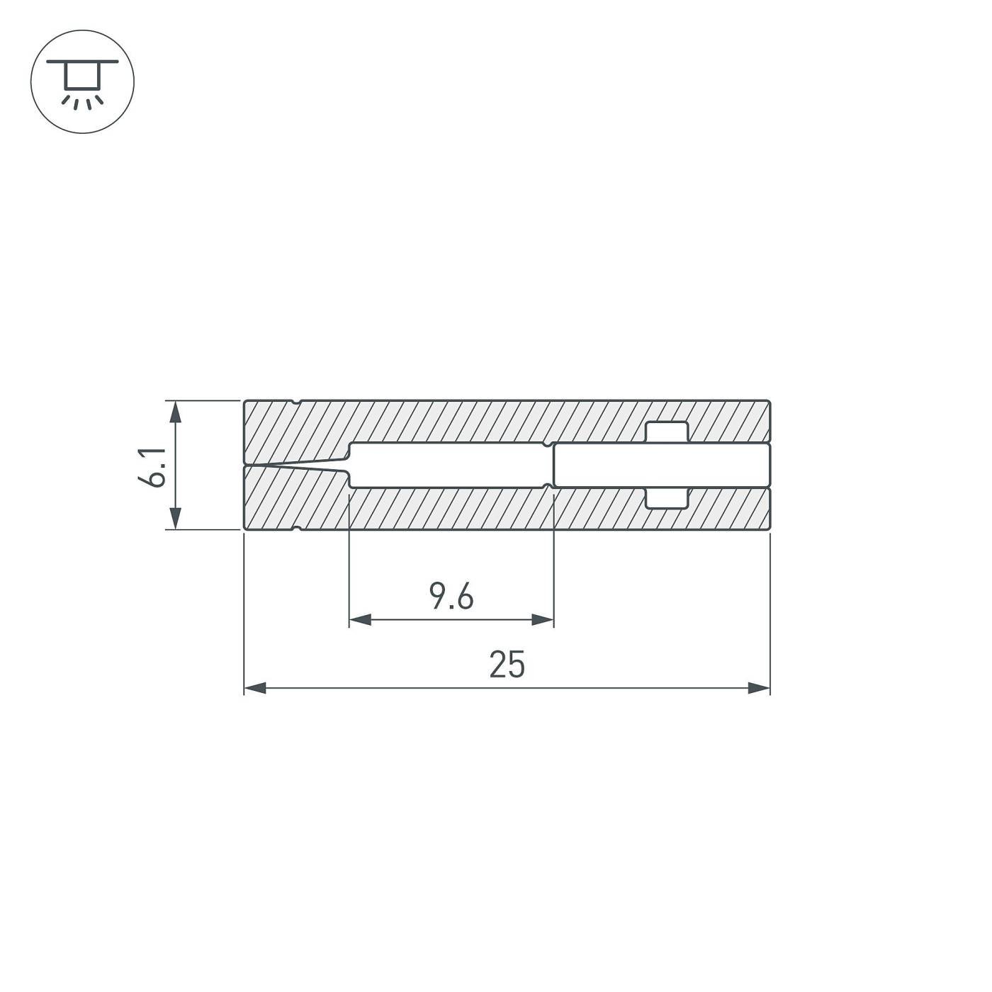 Профиль Arlight 023911