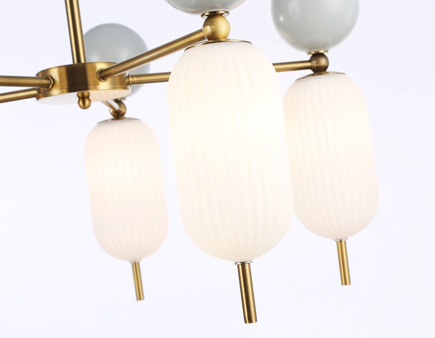 Люстра на штанге Ambrella Ceramo Modern LH53104