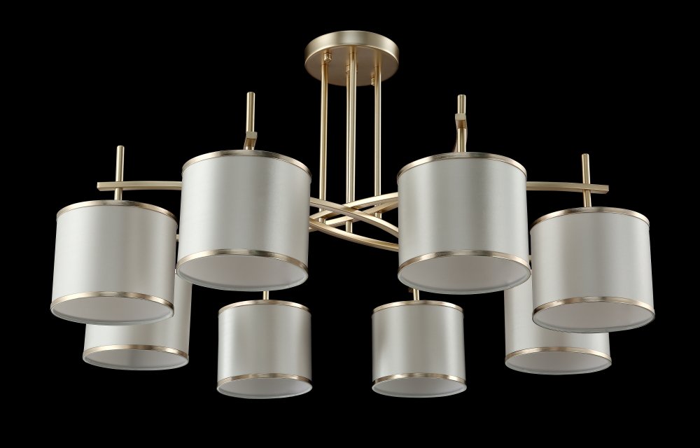 Потолочная люстра Crystal Lux Sergio SERGIO PL8 GOLD