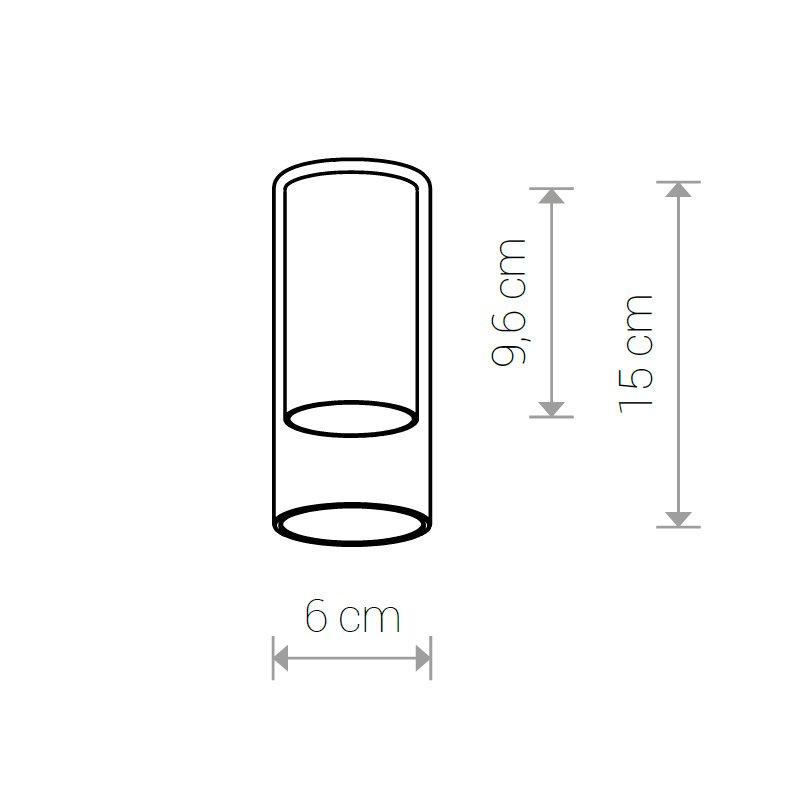 8546 Плафон Nowodvorski Cameleon Cylinder S 8546
