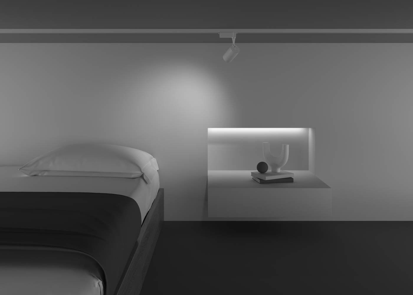 TR003-1-6W3K-W-W Трековый светильник Maytoni Vuoro Unity TR003-1-6W3K-W-W