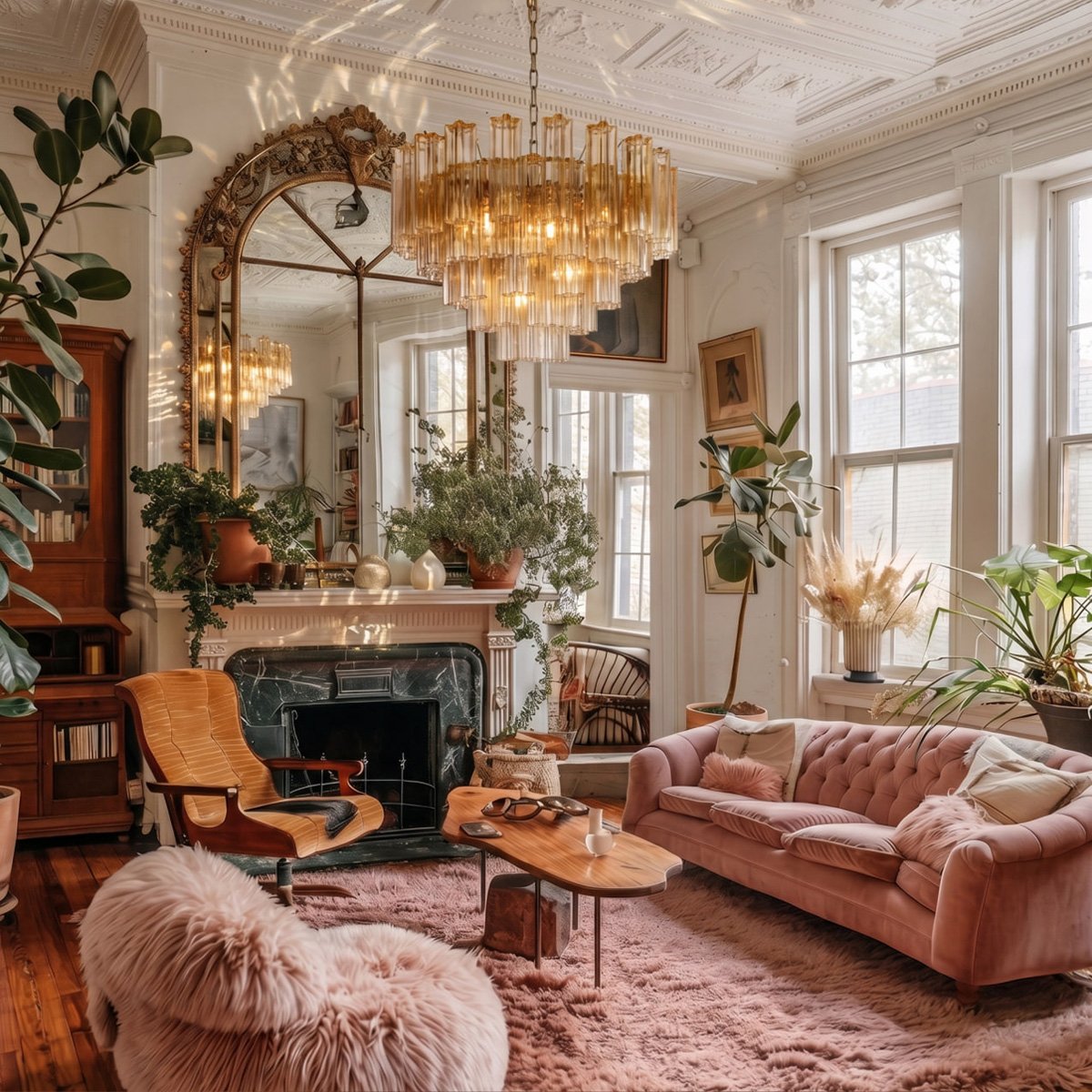 Подвесная люстра Murano Loft It 10580/800 Champagne