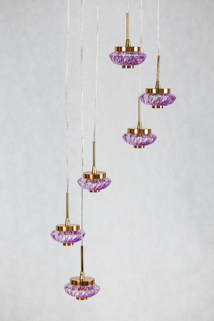 Люстра каскадная Gerhort G52140 G52146/6BRS PP