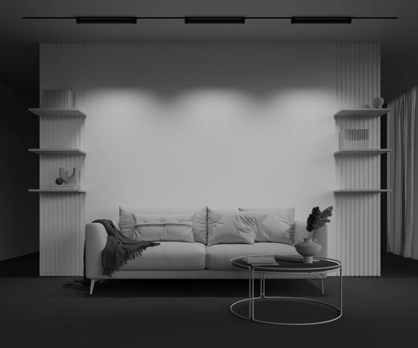 Трековый светильник Maytoni Points Rot Unity TR010-1-20W4K-M-B