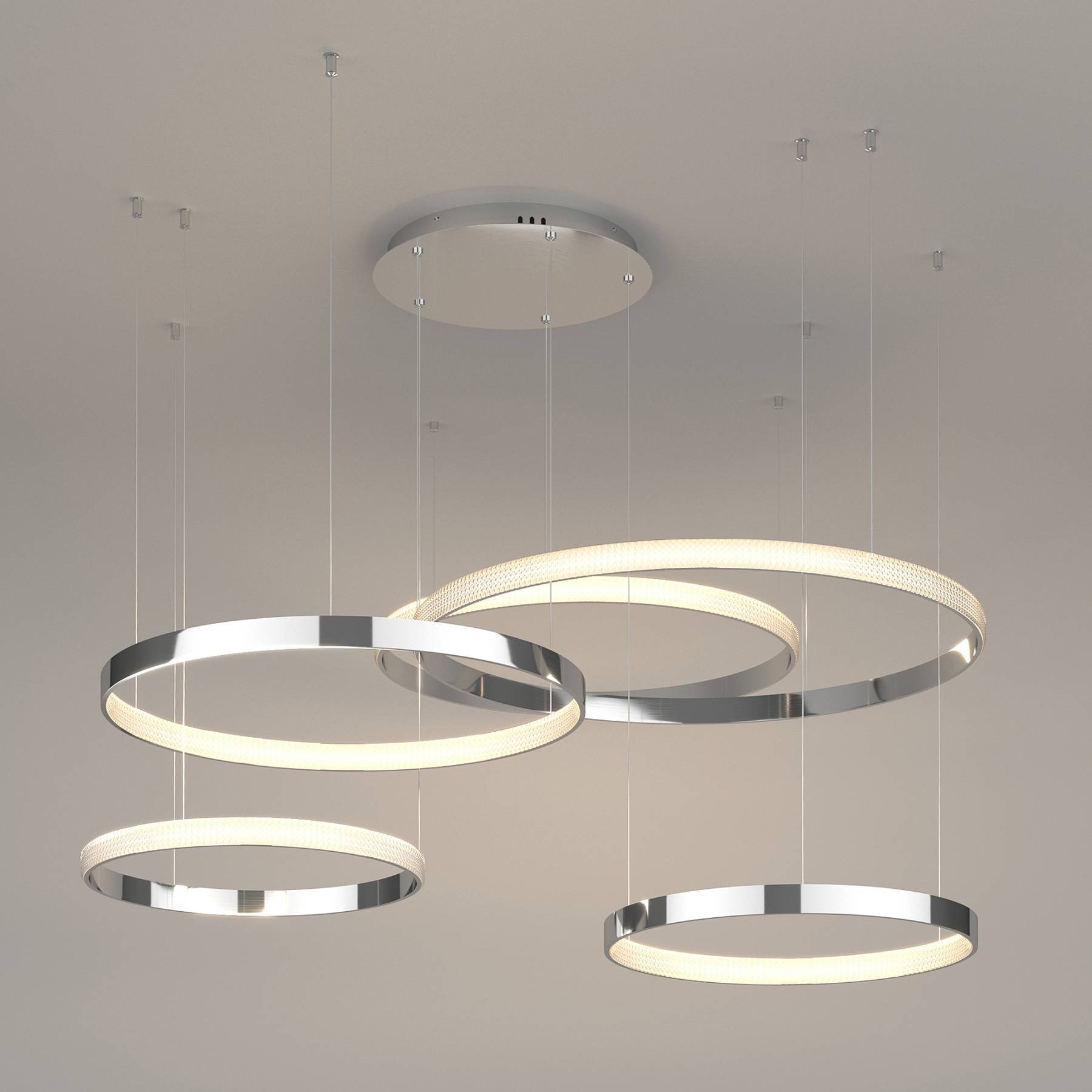 90275/5 хром Smart Светильник подвесной Eurosvet Smart Posh 90275/5 хром