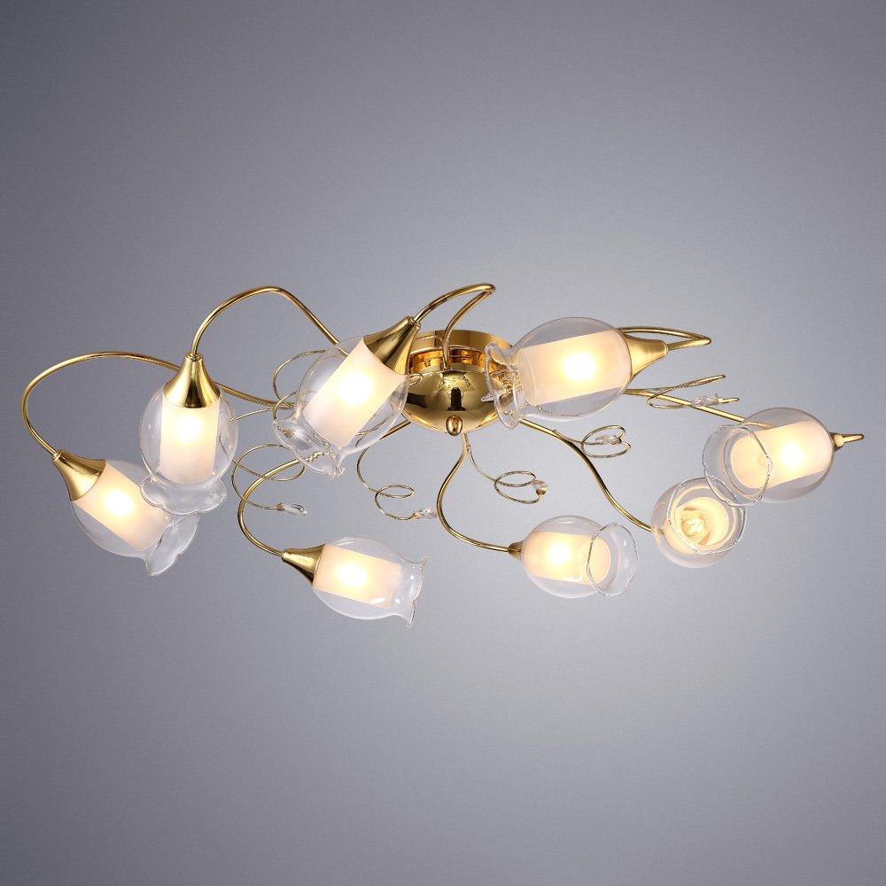 A9289PL-8GO Потолочная люстра Arte Lamp Mughetto A9289PL-8GO