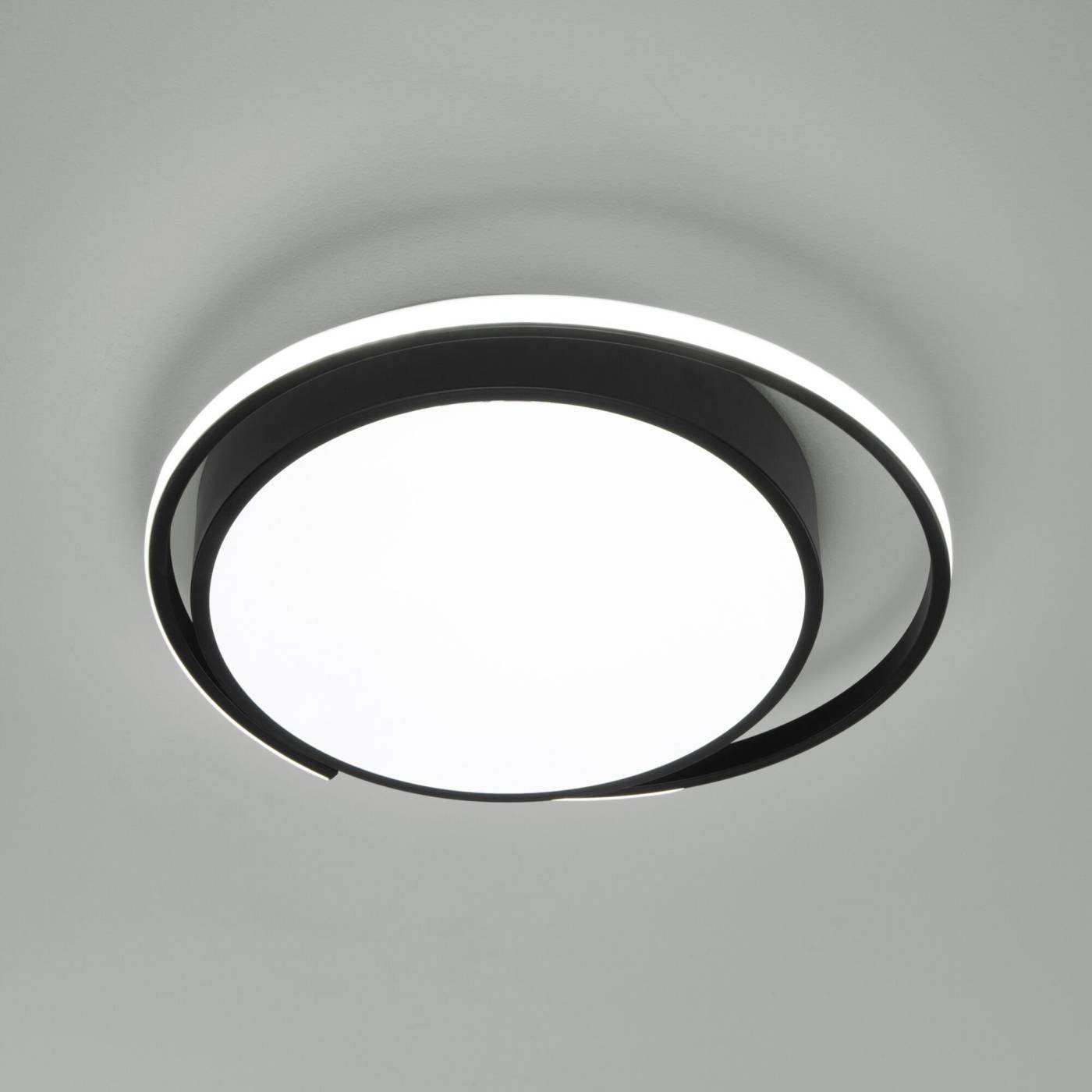 90251/1 черный Smart Потолочная люстра Jeremy Eurosvet 90251/1 черный Smart
