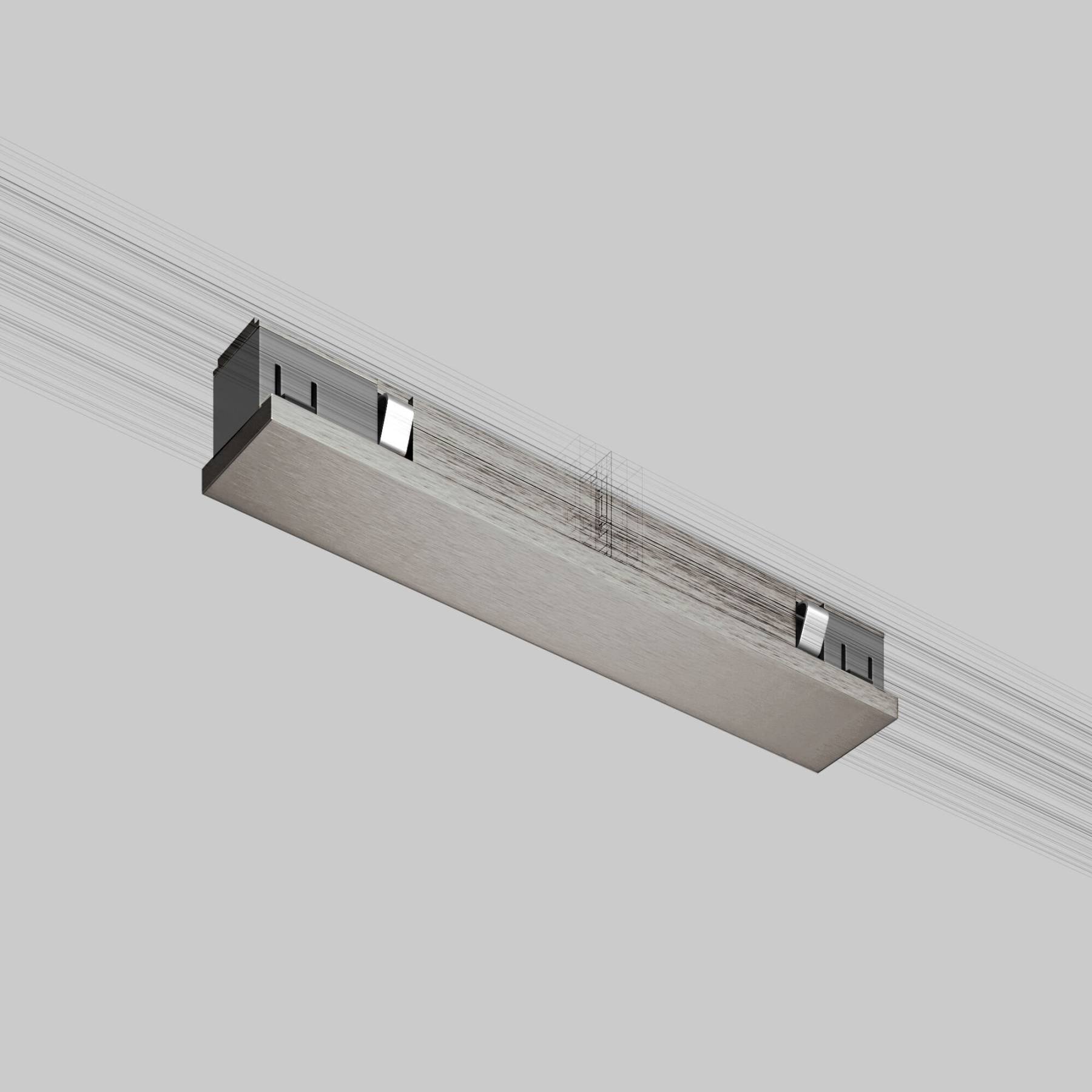 Прямой коннектор (никель) 85008/00_система Лайн Коннектор Line Magnetic Elektrostandard Прямой коннектор (никель) 85008/00_система Лайн