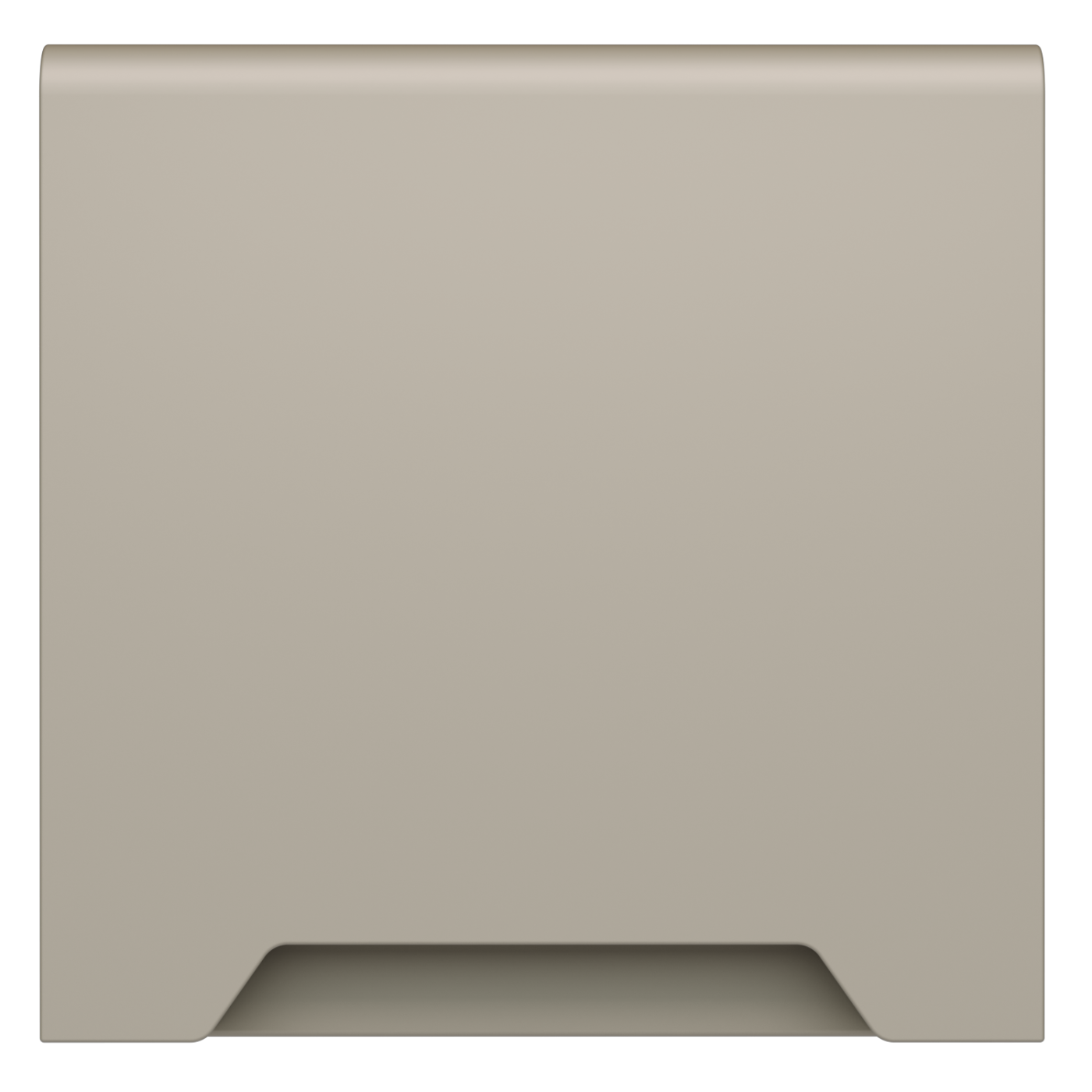 Накладка для розетки с заземлением, защитными шторками и крышкой, S70 (кашемир)