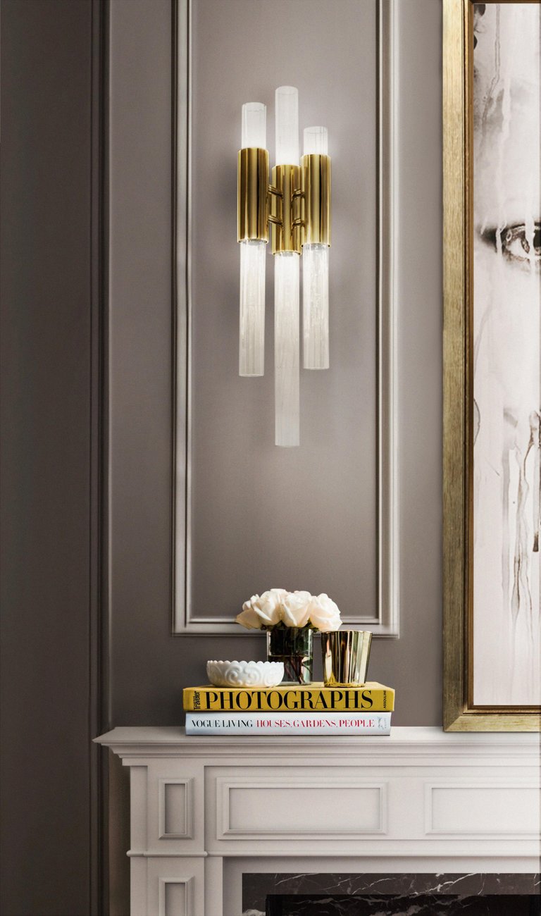 KR0984W-6 gold Настенное бра Delight Collection Waterfall KR0984W-6 gold