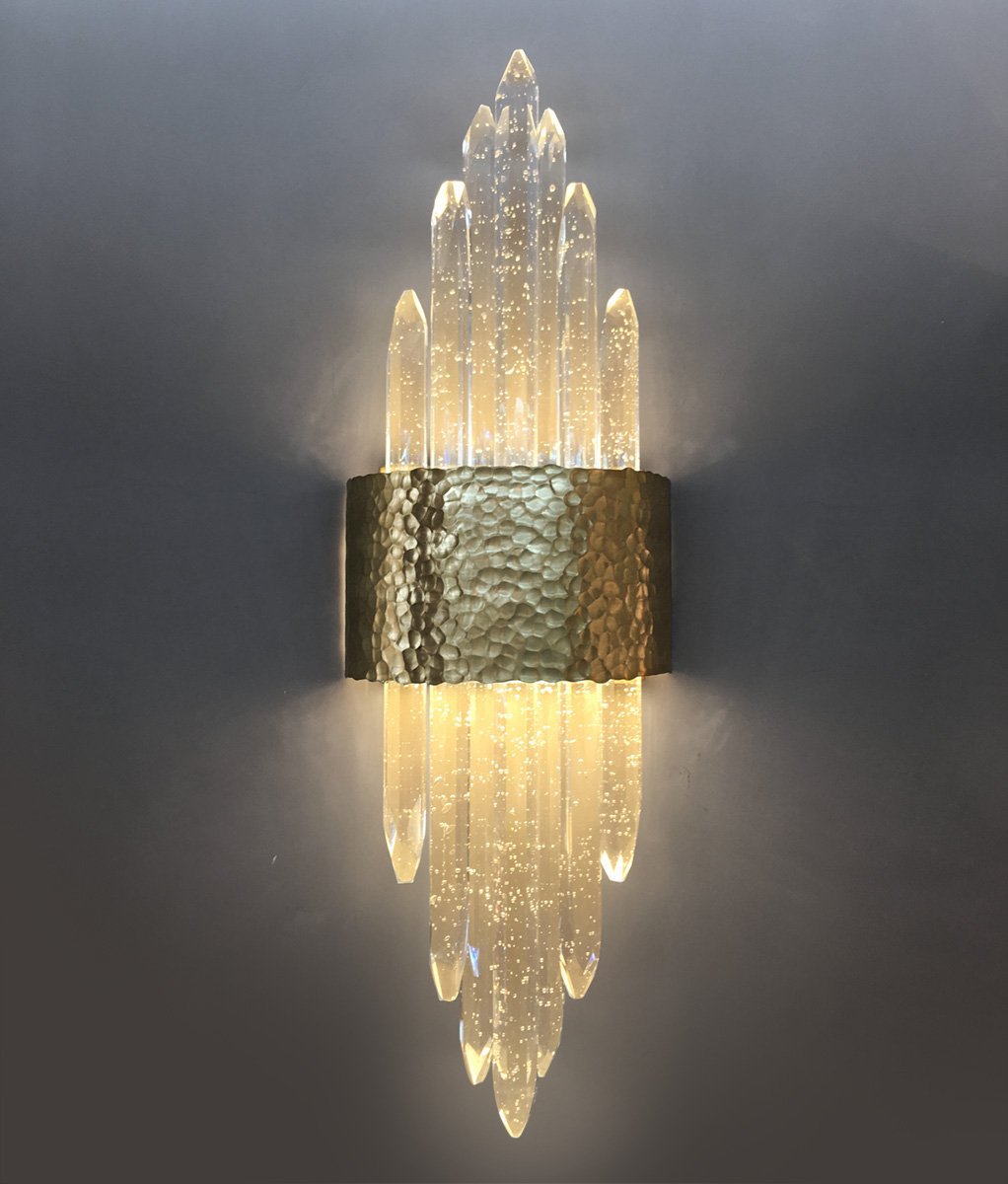 Настенное бра Delight Collection Aspen W98021M brushed brass