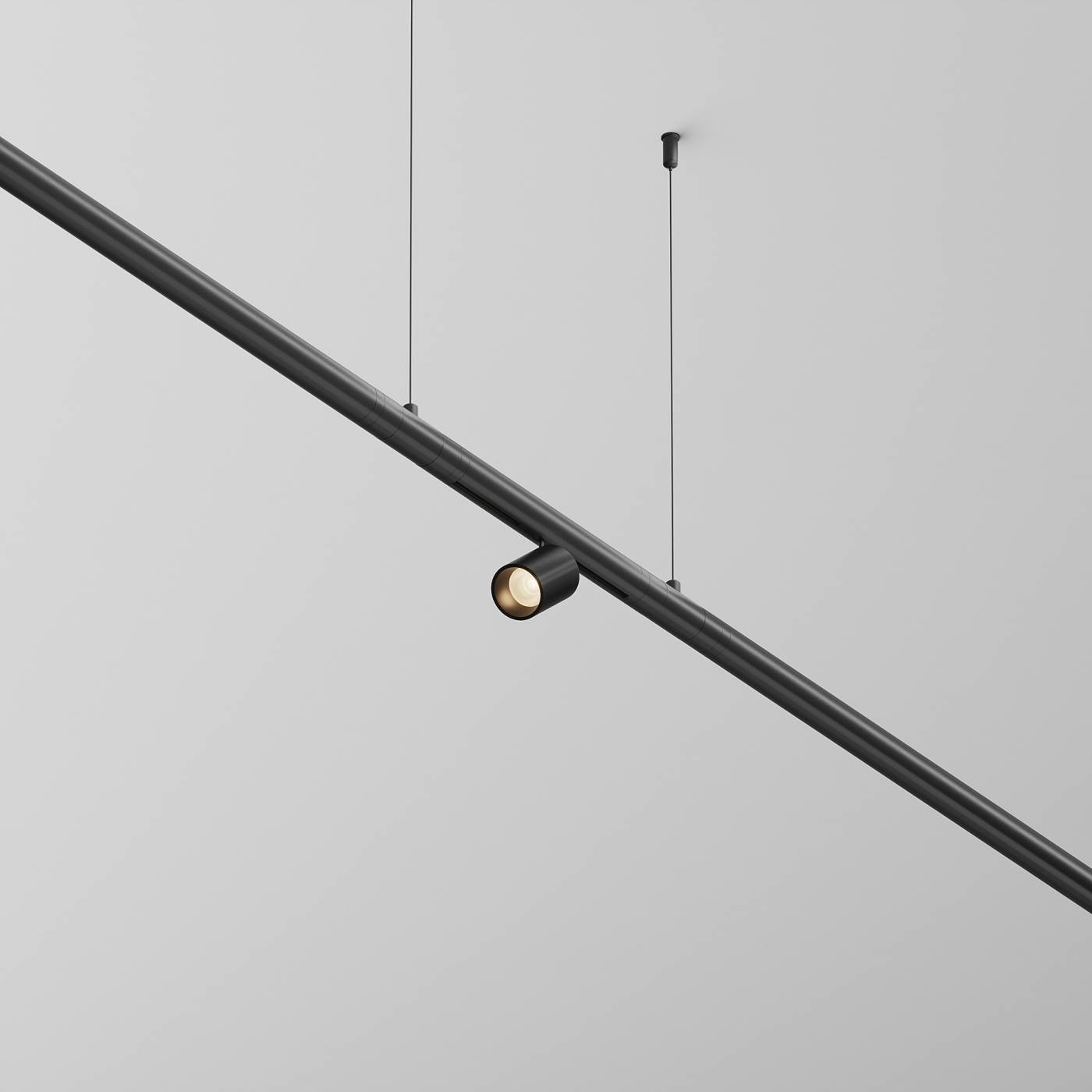 Шинопровод для системы Shelf 276 мм Maytoni Accessories for system Shelf CA012-TRX-300-B