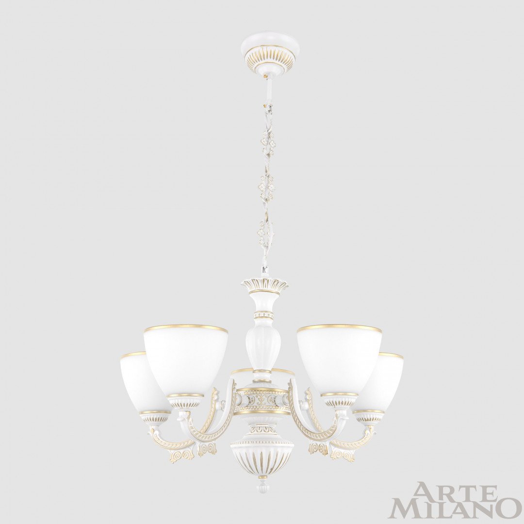 Подвесная люстра Arte Milano Am342837 342837/5 WT+G
