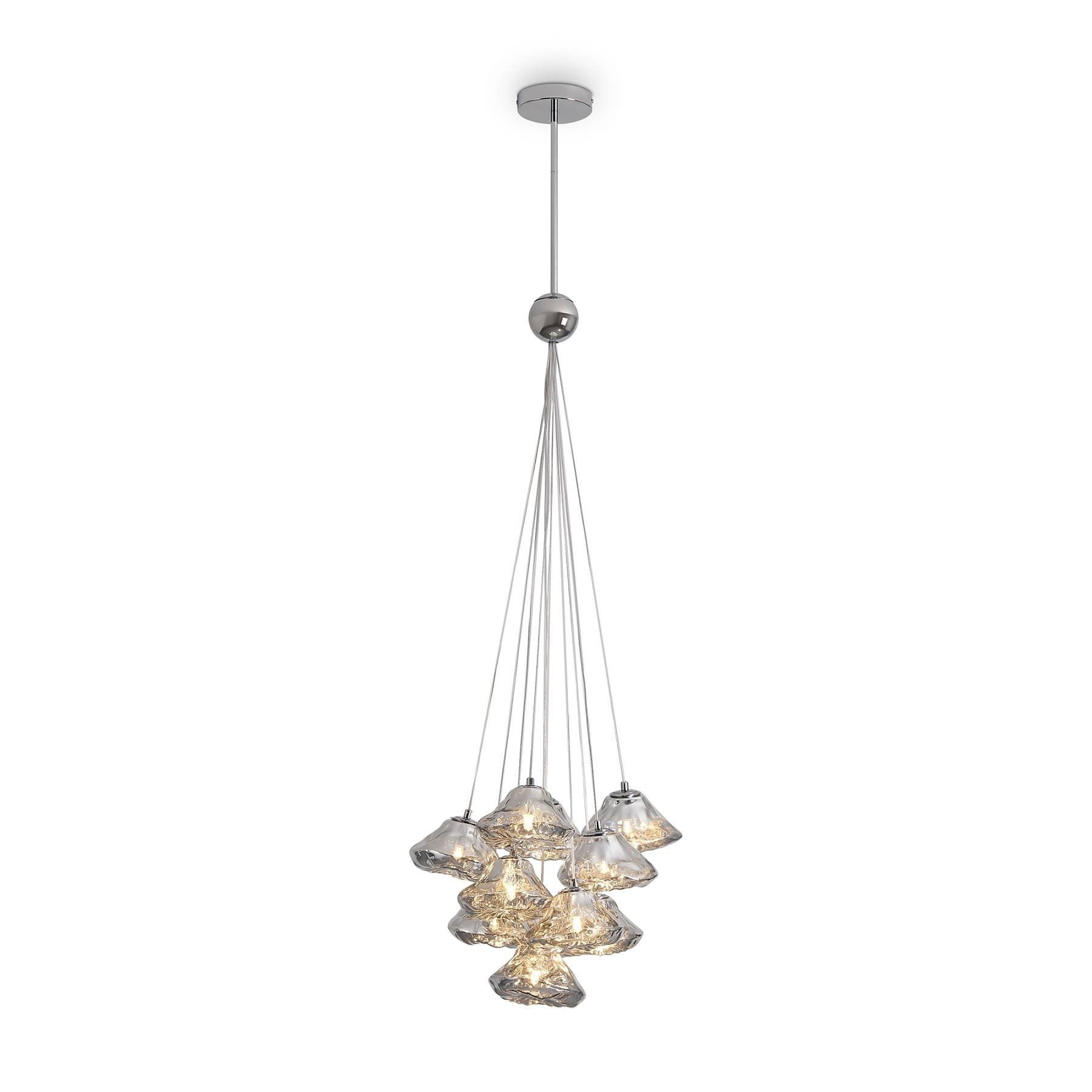 FR5488PL-10CH Светильник подвесной Freya Eatery FR5488PL-10CH