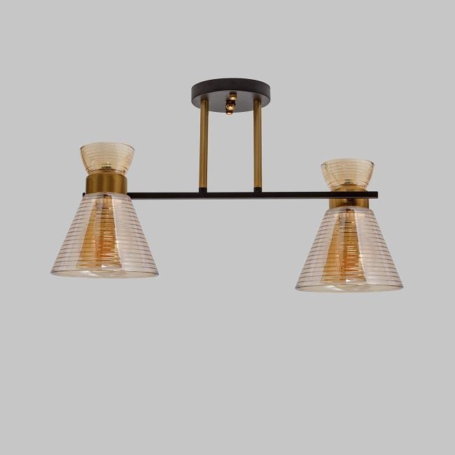 Потолочная люстра IMEX MD.6200-2-S-BK+COP