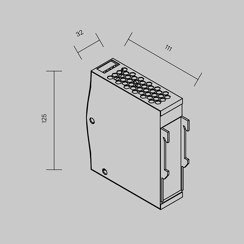 Блок питания PSL015 24В 75Вт IP20 Maytoni Блоки питания 24В 821011