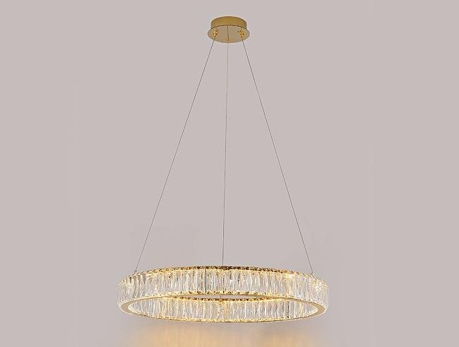 Подвесная люстра Newport Crystal 8240N/60 gold