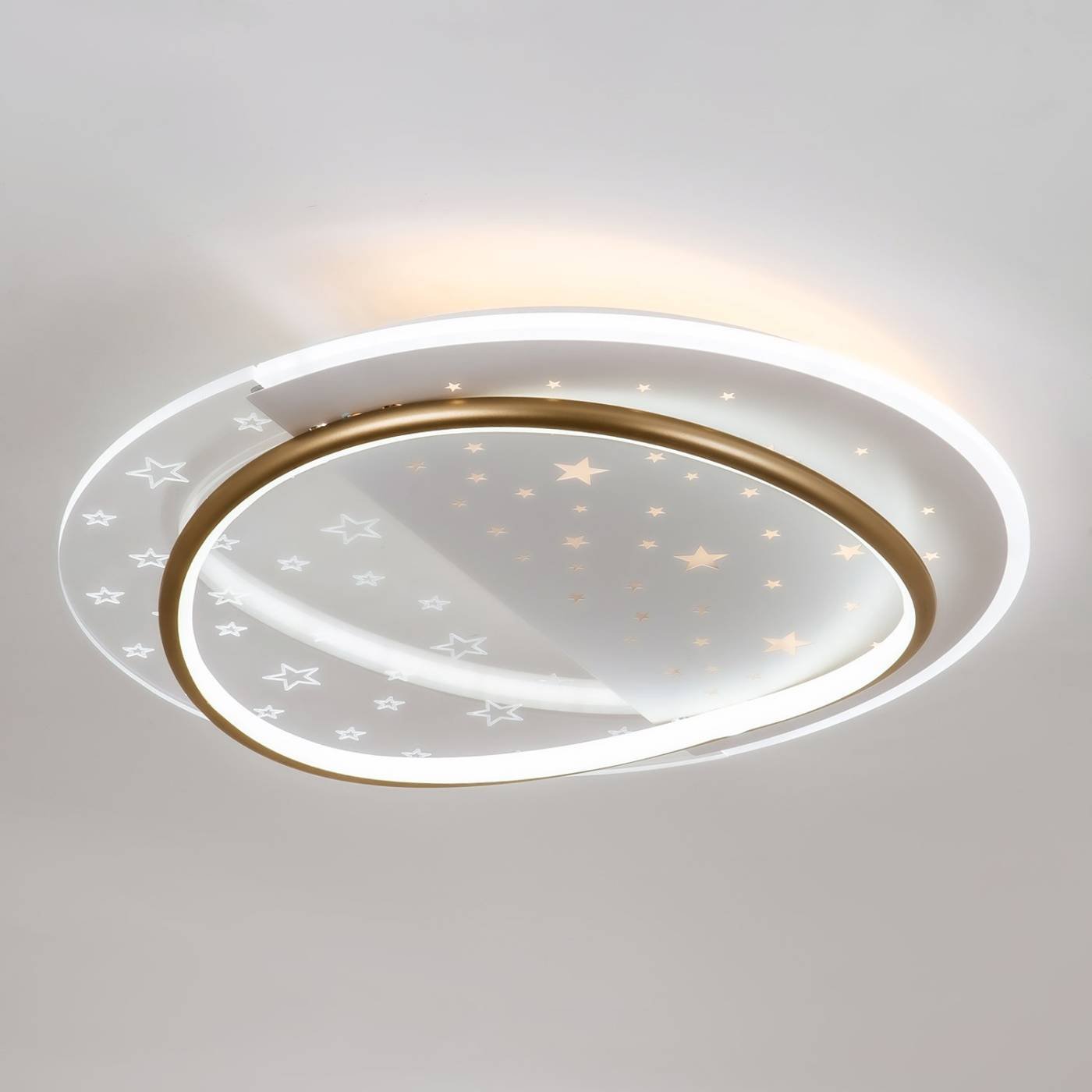 L1036-480 GD Потолочная люстра L LED4U L1036-480 GD