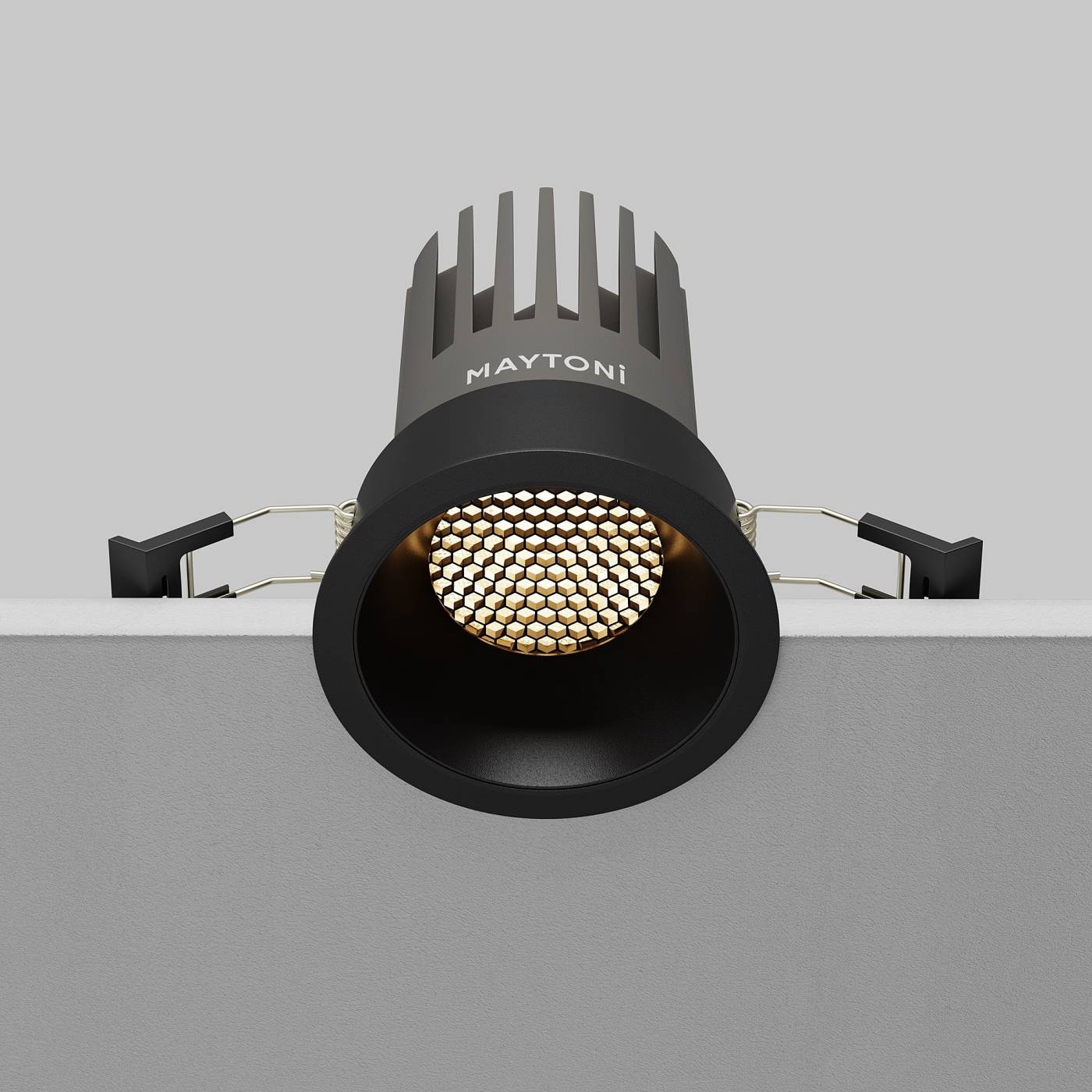 Встраиваемый светильник Maytoni Dip DL117-15W-3K-B