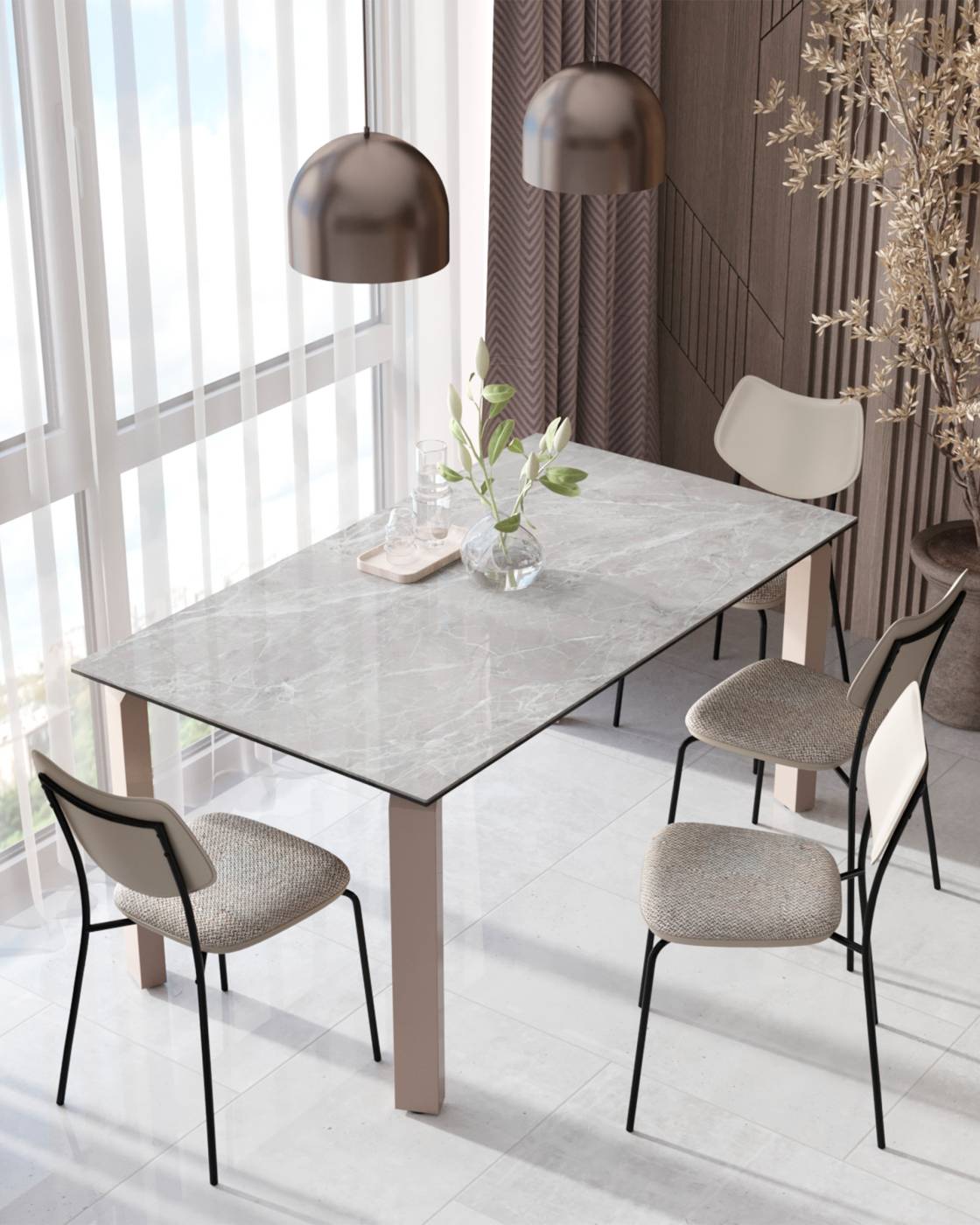 Обеденный стул Stool Group Casey B2171 K-20+M8528 D11