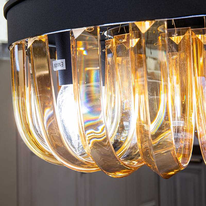 Подвесная хрустальная люстра Frozen Glass L'Arte Luce Luxury L28705