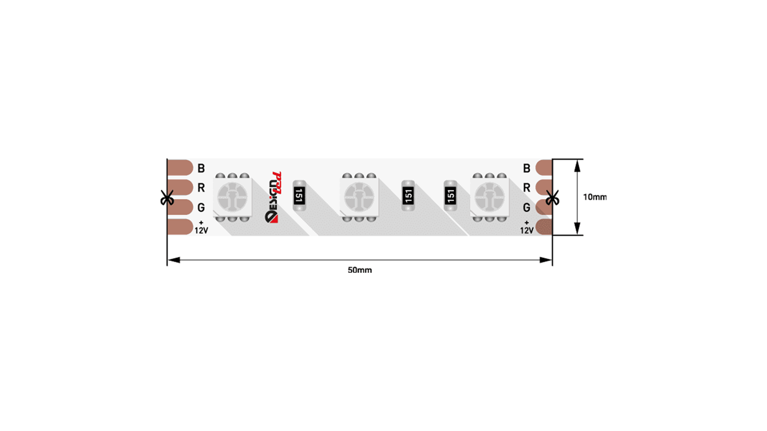 DSG560-12-RGB-33 LED лента SWG DesignLed DSG560 DSG560-12-RGB-33