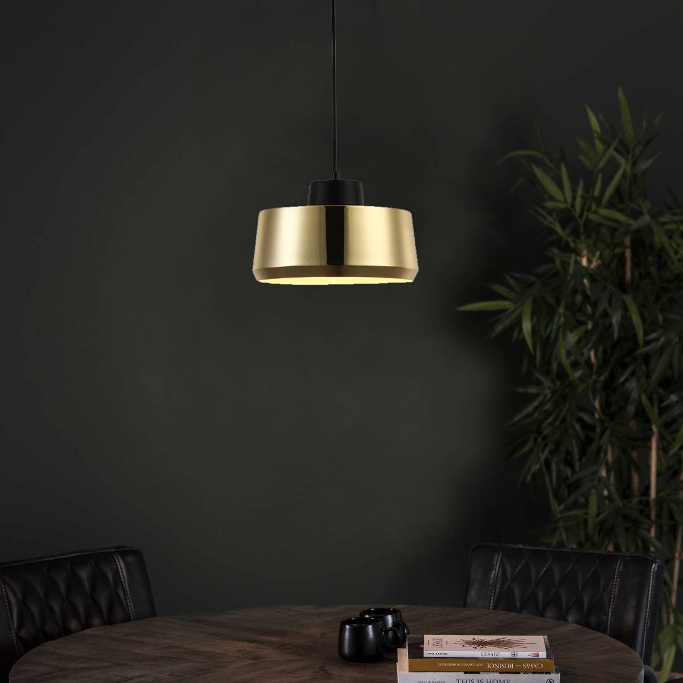 Светильник подвесной Milosh tendence Agata 0777PL-1GD