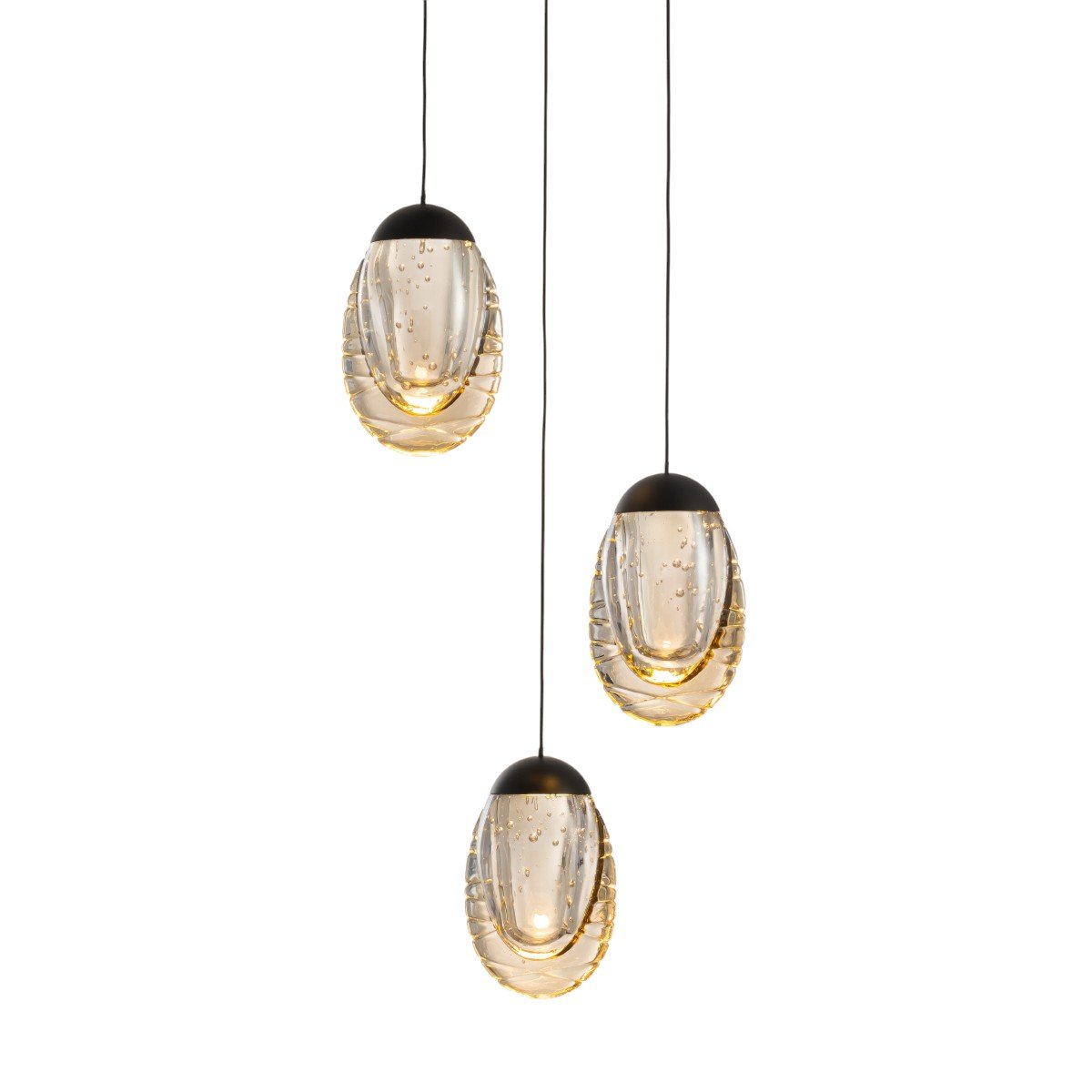 MD25090022-3A matt black/champagne Светильник подвесной Delight Collection MD25090022 MD25090022-3A matt black/champagne