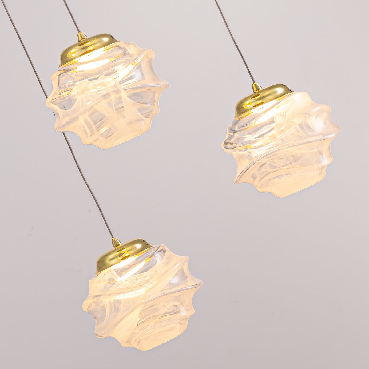 MD25030003-5B gold/clear Светильник подвесной Delight Collection MD25030003 MD25030003-5B gold/clear