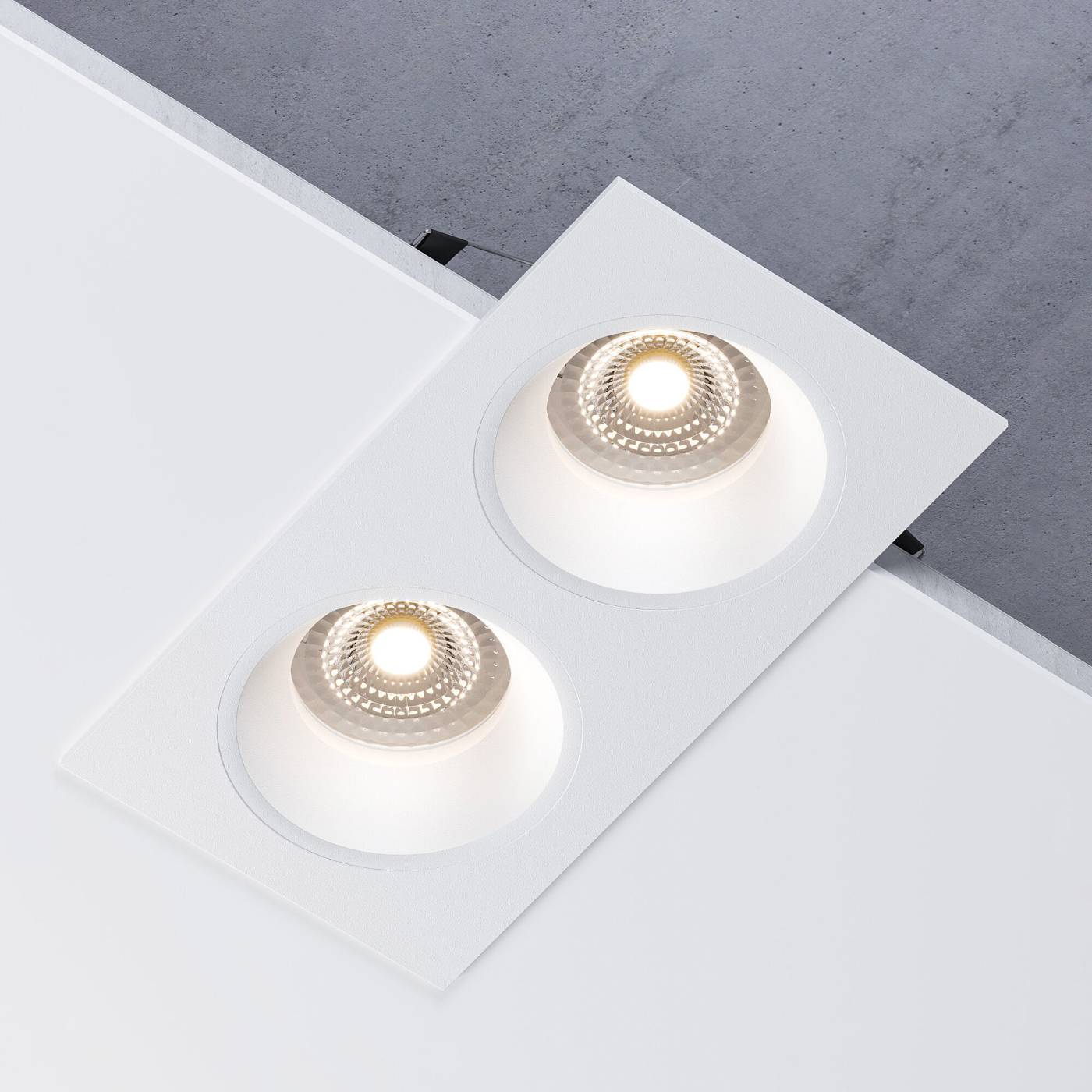 15700/02 GU10 белый Встраиваемый светильник Elektrostandard Andi 15700/02 GU10 белый