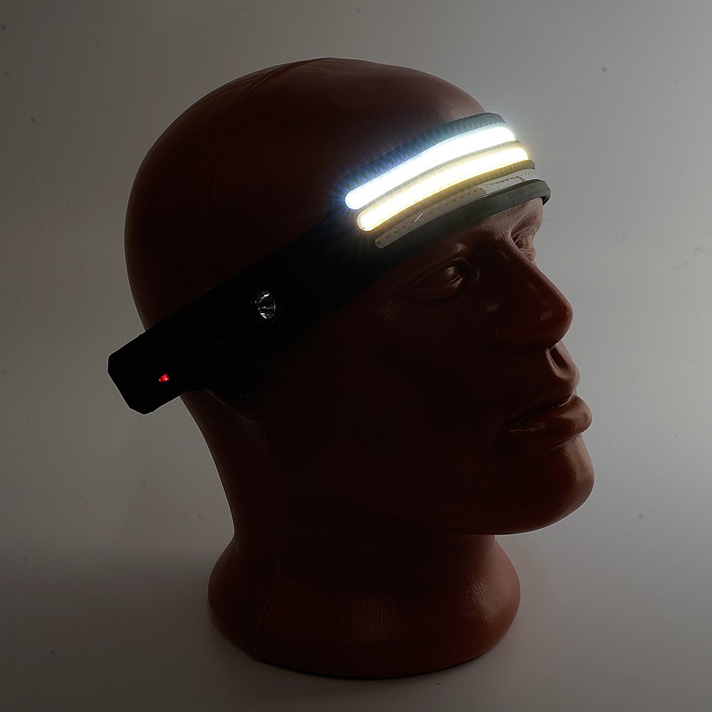 52110 Фонарь налобный Feron LED chips: main lamp COB + auxiliary light SMD3030Working time: 2-3 hours Charging time: 5 hoursCharging voltage/current: 5V /0.5AType-c chargingBattery: 1 *18650, 1200 mah (built-in battery))Material: TPU+ABS+PCLumen: main lamp: whi