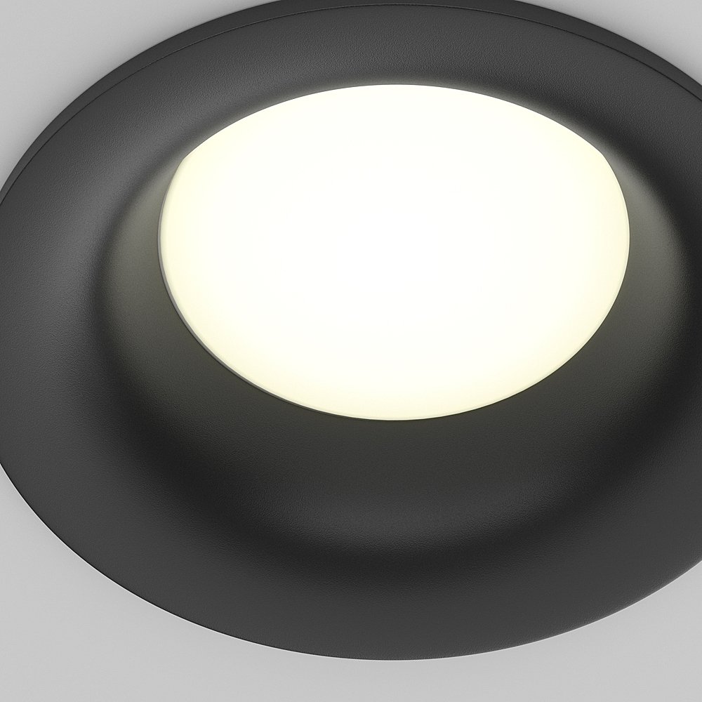 Встраиваемый светильник Maytoni Slim DL027-GX53-B