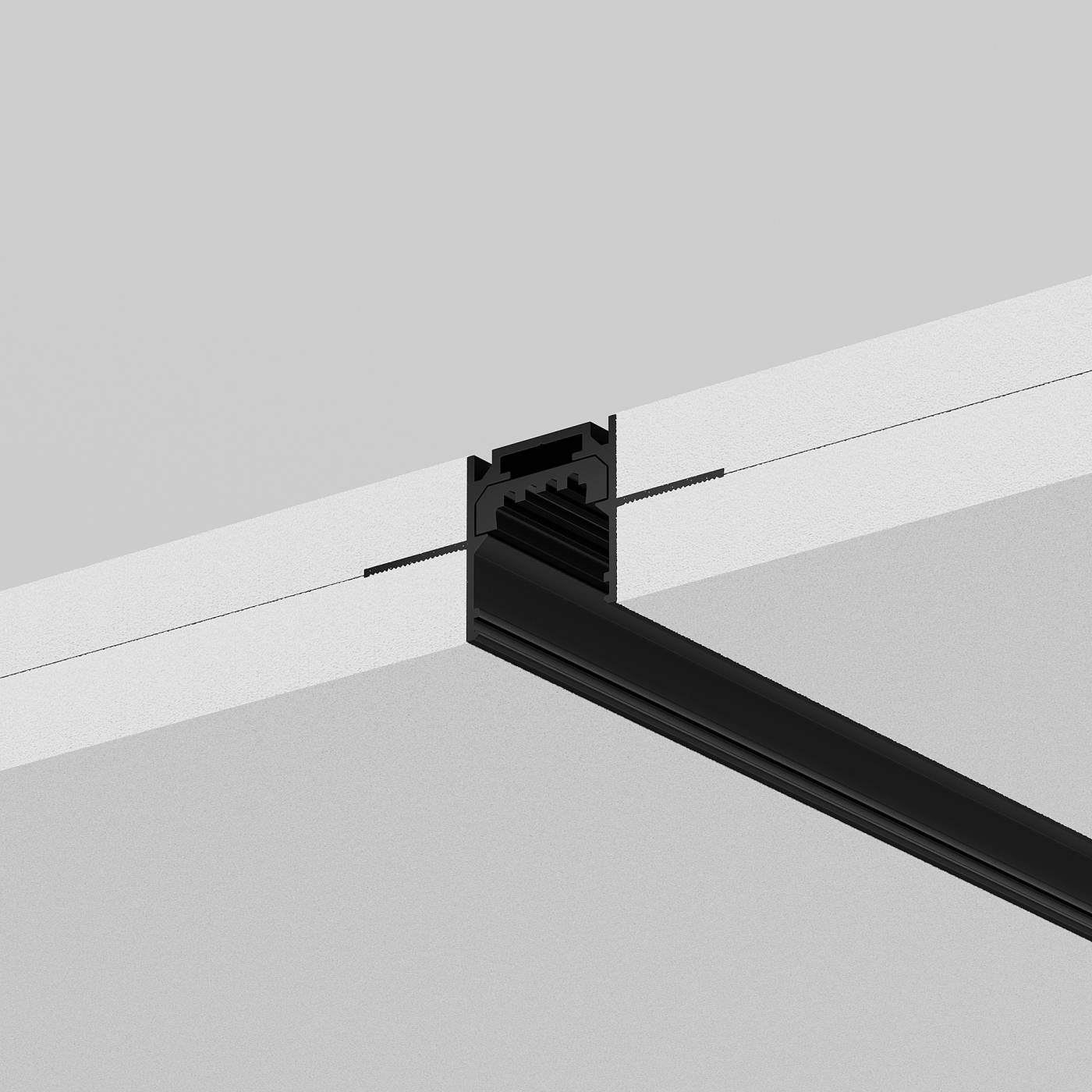 Профиль 2м Exility IP встраиваемый Maytoni Профиль для уличной трековой системы Exility IP O-TR002ED-P-B2M