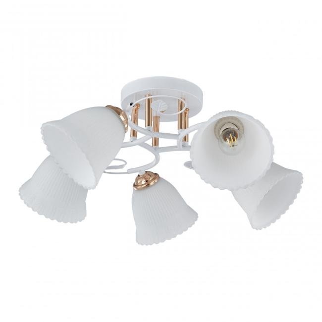 325395/5A WH+FG Потолочная люстра Arte Milano AMALFI 325395/5A WH+FG
