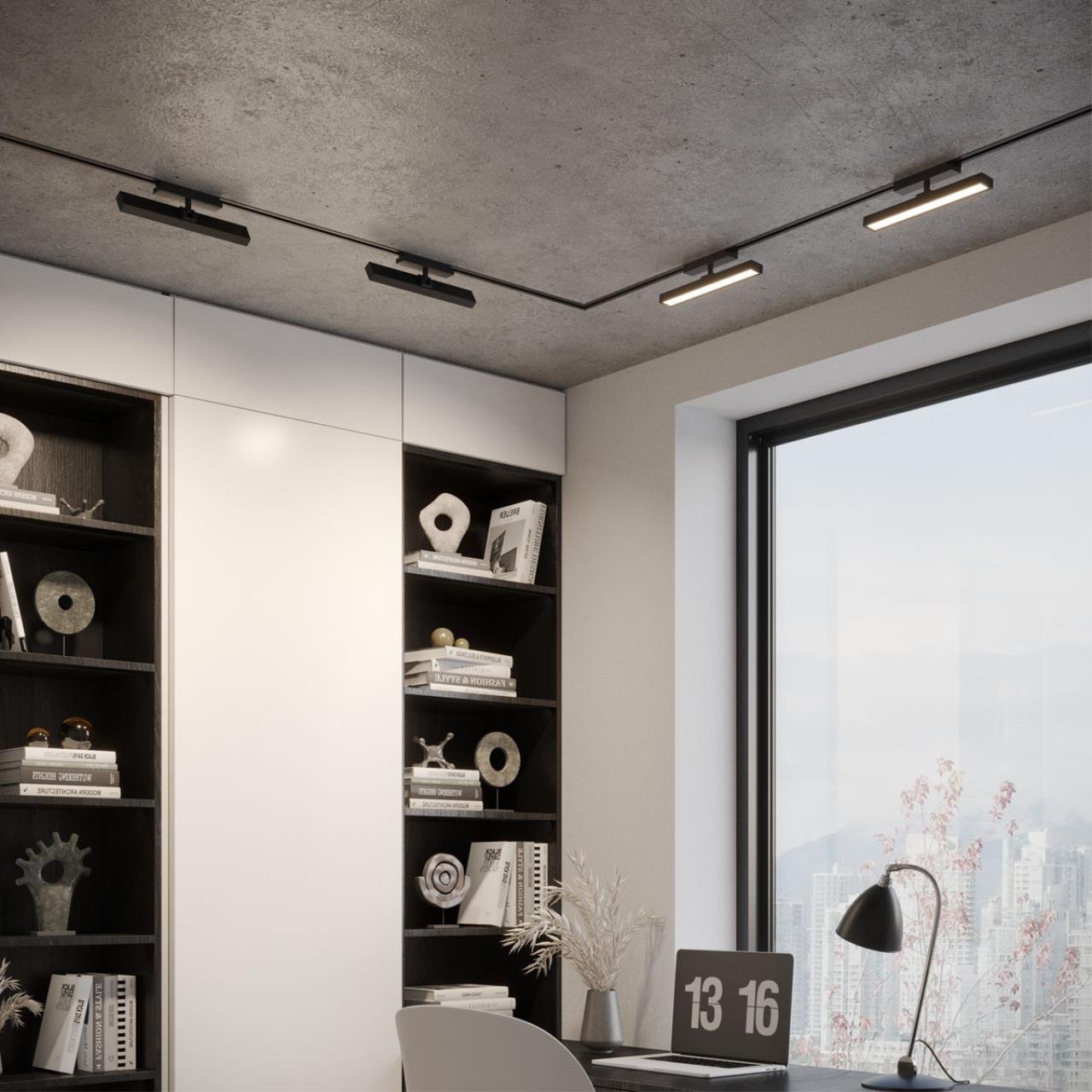 359772 Трековый светильник Stratus Novotech 359772