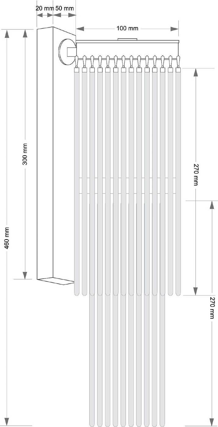 Настенное бра Kutek Filago FIL-K-1(Z)100/270