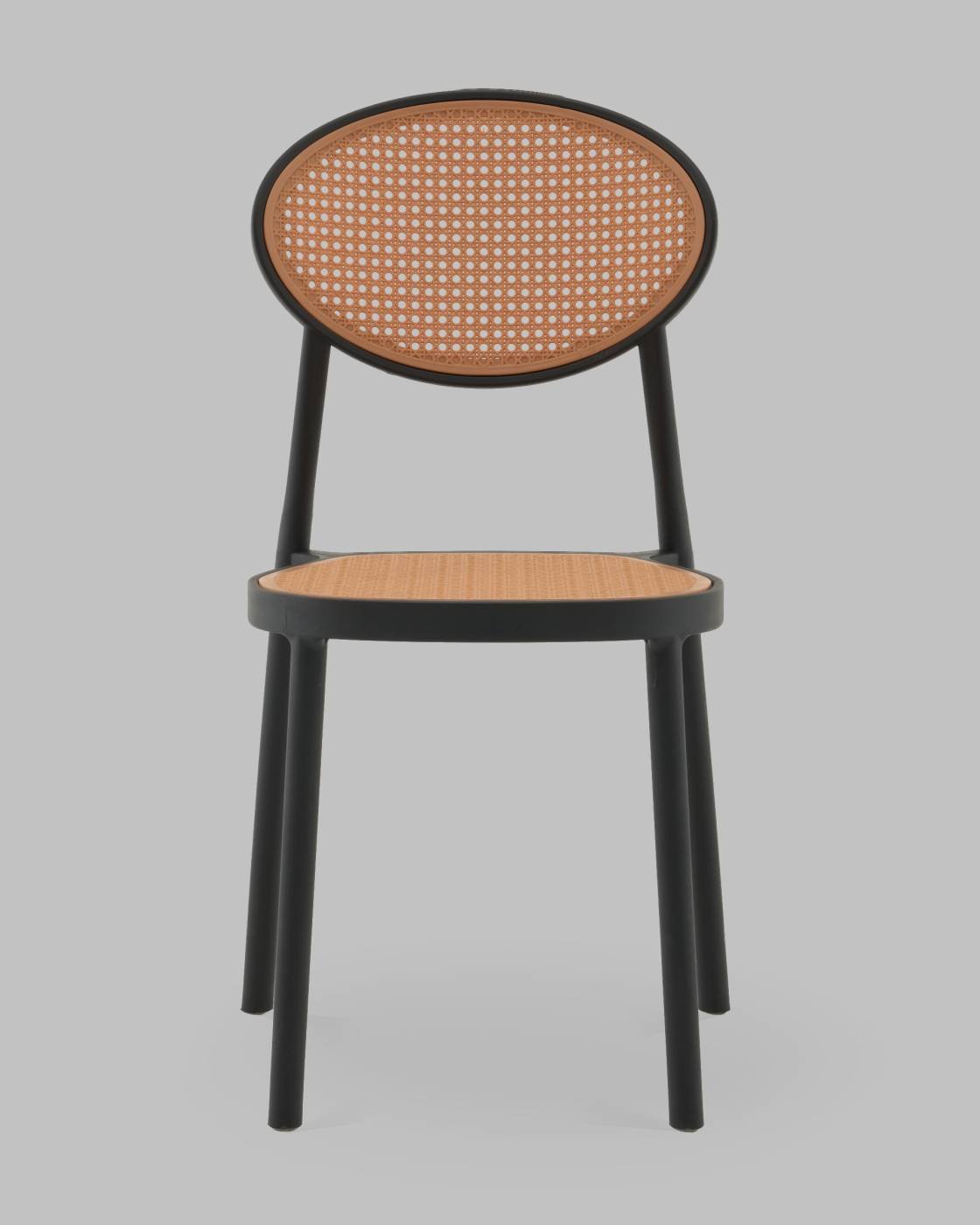 PP-245 black Стул пластиковый Stool Group Junie PP-245 black