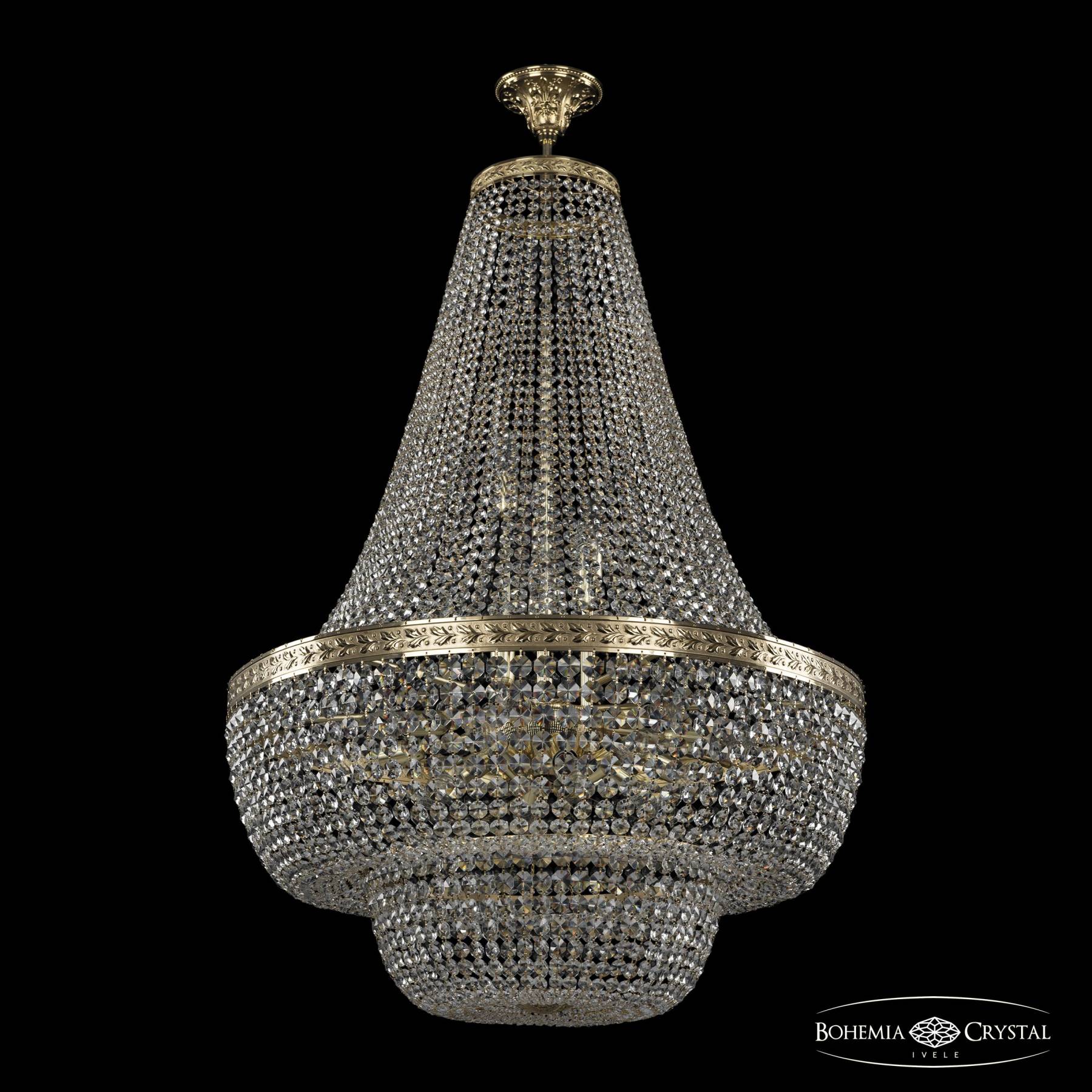 19101/H2/80IV G Потолочная хрустальная люстра Bohemia 1910 19101/H2/80IV G