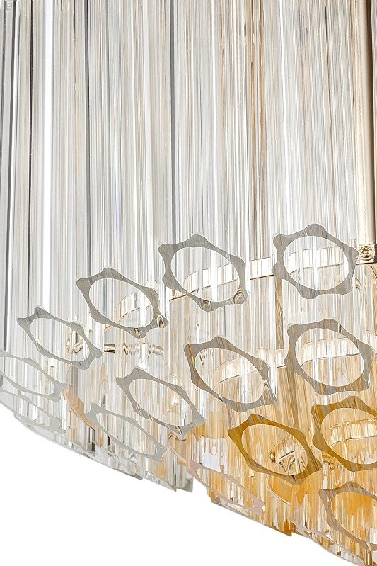 Подвесная хрустальная люстра Retro Murano L'Arte Luce Luxury L34807