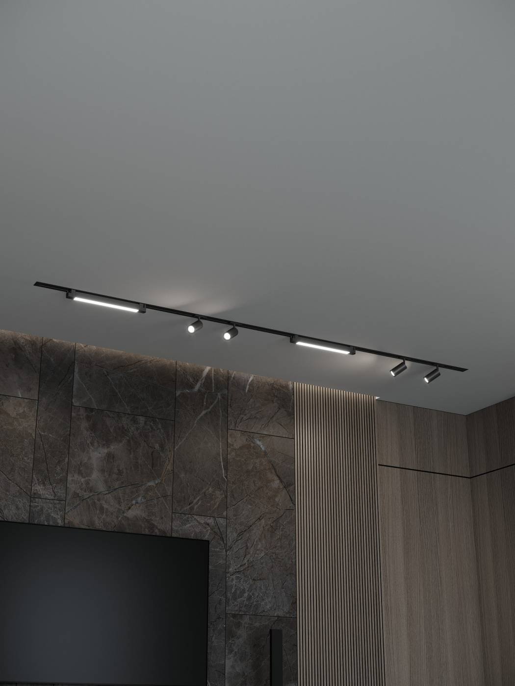 HSBL_kompl_S005_VI3B3K Трековая система Skylite №5 Hesby Lighting HSBL_kompl_S005_VI3B3K