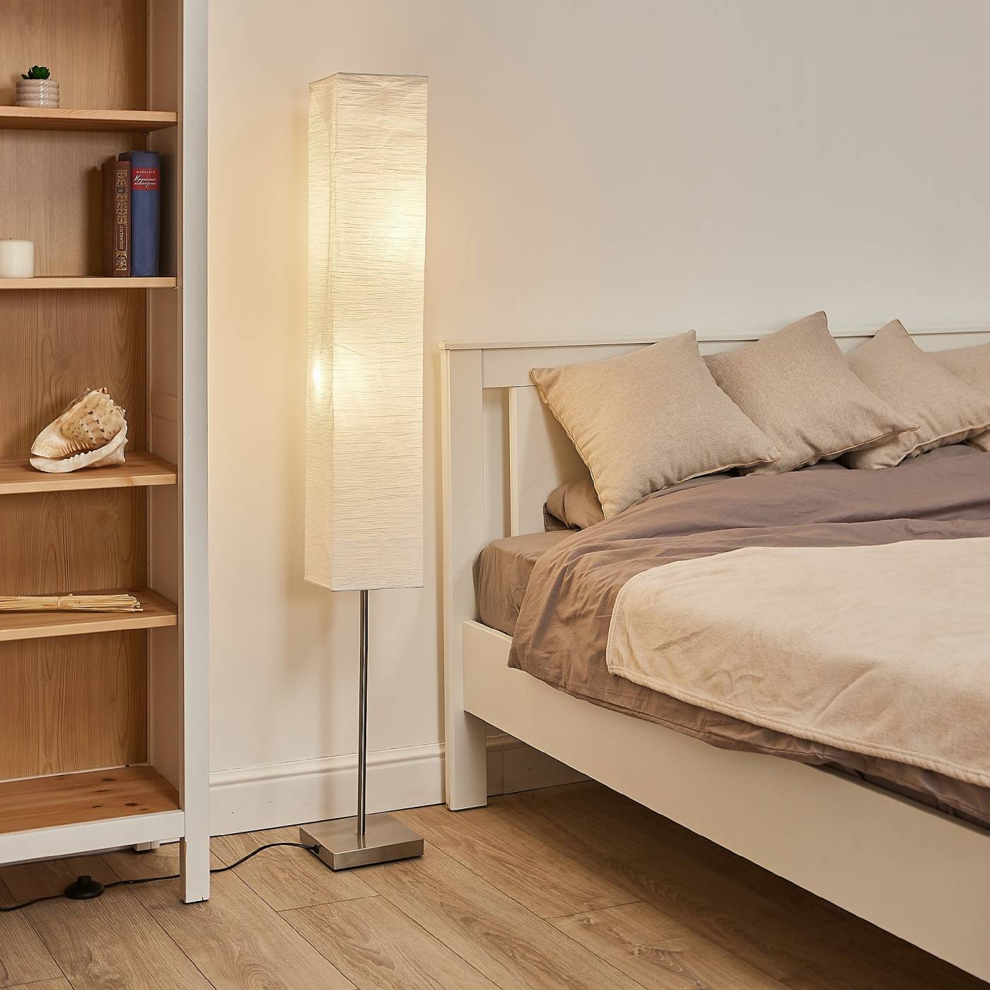 Торшер Uniel UML-T400 2хE27 WHITE