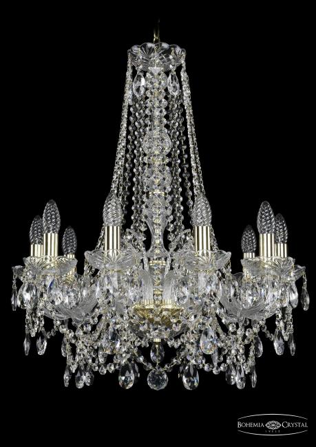 Подвесная хрустальная люстра 1411 Bohemia 1411/10/195/h-70 G